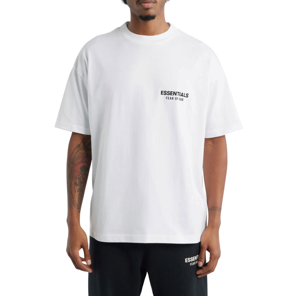 Fear of God Essentials Classic Short Sleeve Tee Bright White