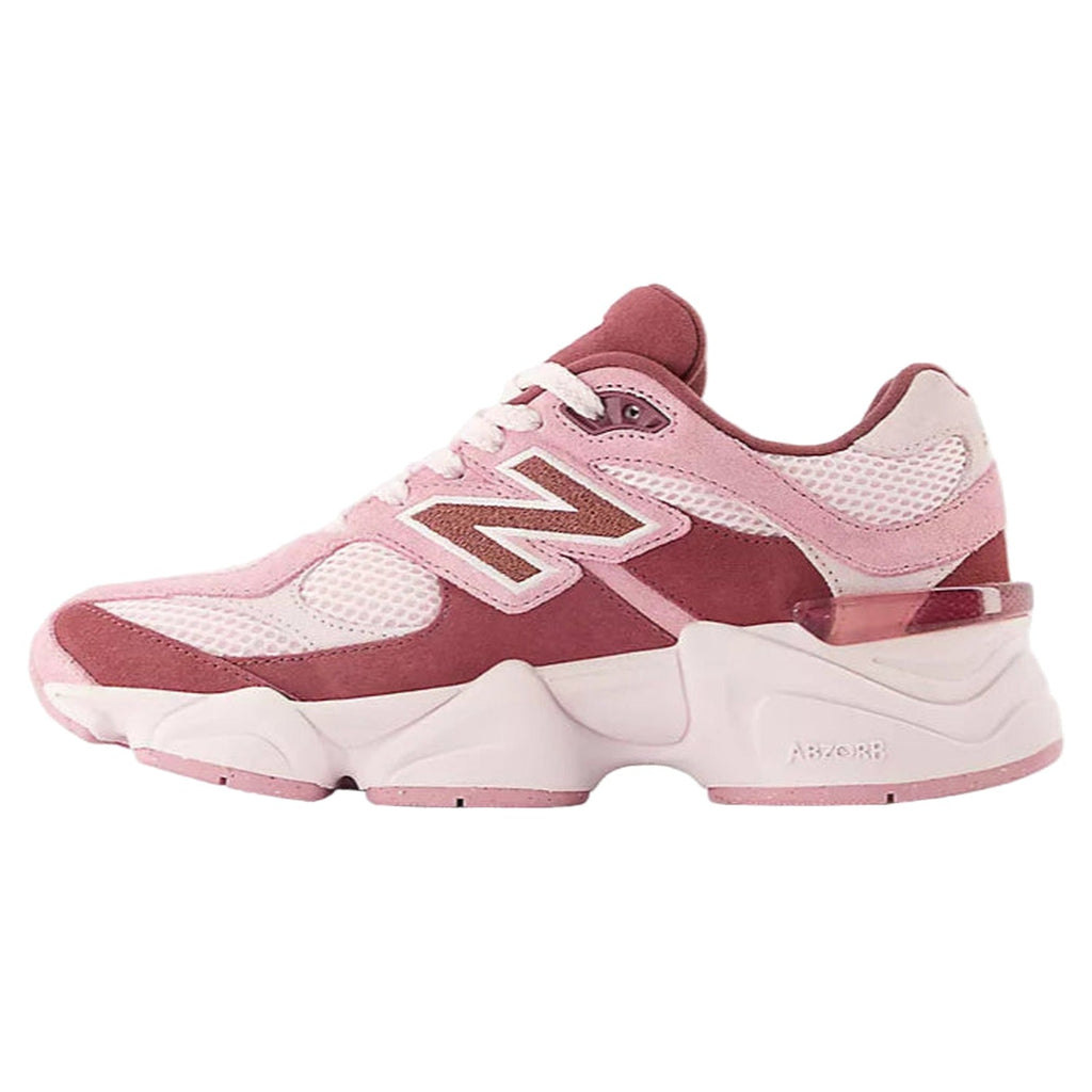 New Balance 9060 Pink Granite Washed Burgundy (GS)